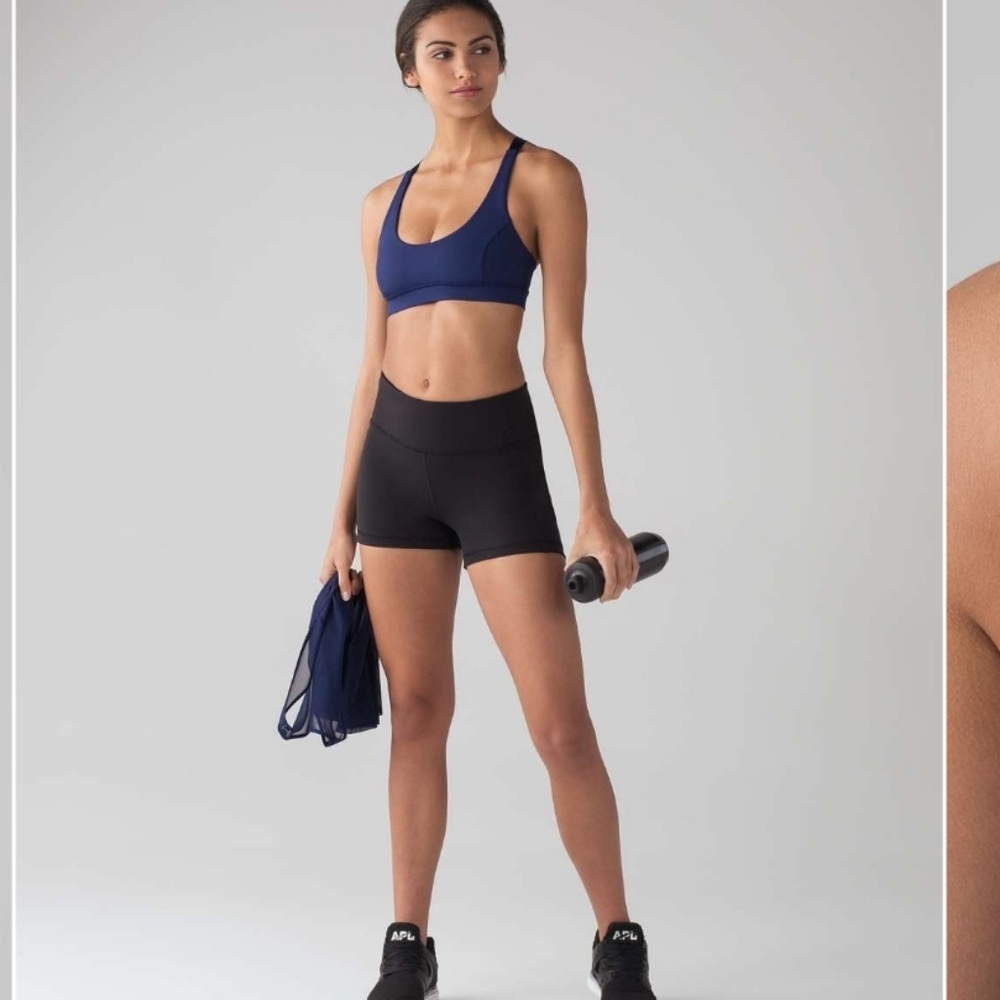 Lululemon athletica WOMENS Blue Sports Bra Small